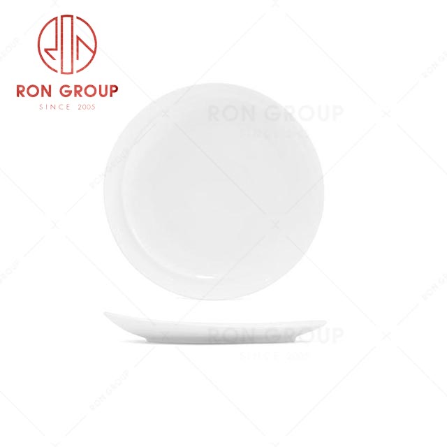 RN0037P06844-45-46 Wholesale High Quality Elegant White Ceramic Round Plate