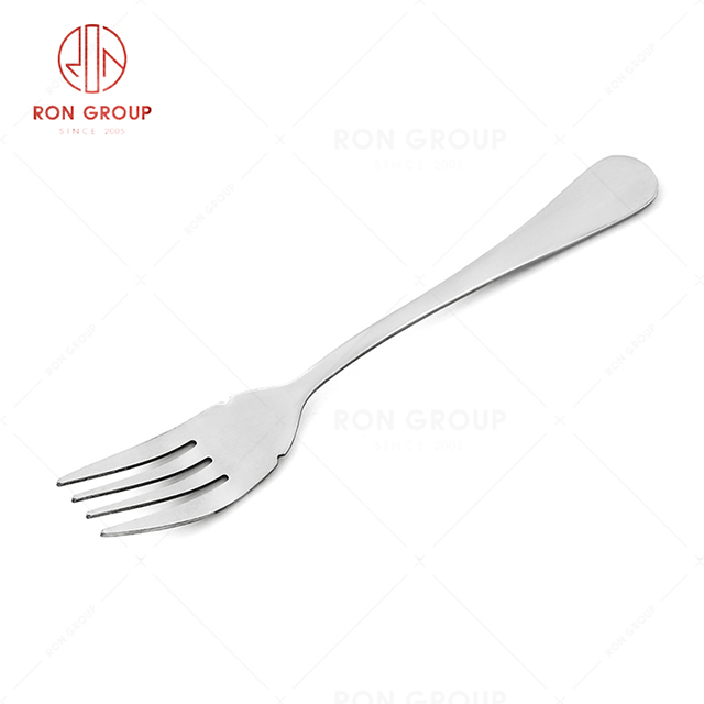 RN0050E01895 Wholesale High Quality Durable Silver Stainless Steel Fish Fork