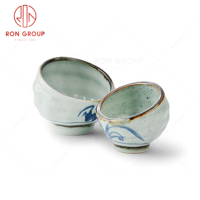 RNPCS065HL-66HL-67HL Wholesale High Quality  Ceramic Slanted Bowl