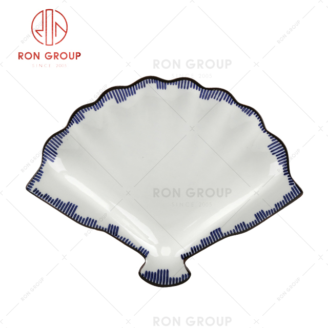 low price restaurant dinner dishes printing All size custom printed ceramic plate