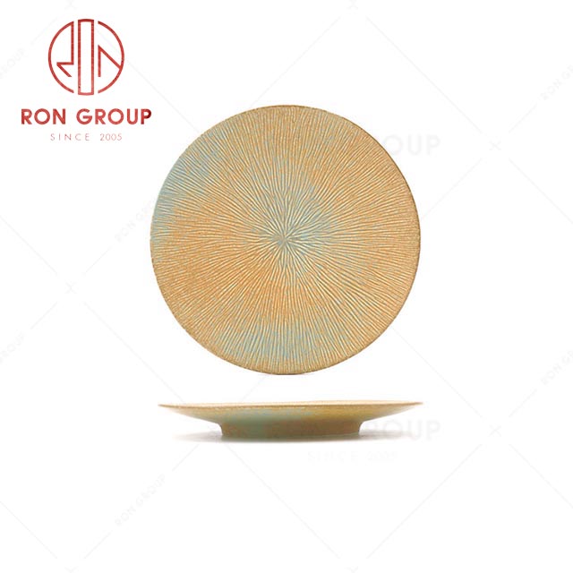 RN0020P00348-49  Hot Sale Unique Design Antique Porcelain Shallow Plate