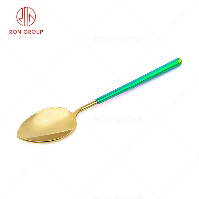 RN0178E00206 Hot Sale High Quality Exquisite Stainless Steel Cutlery Maya Series -- Tea Spoon 