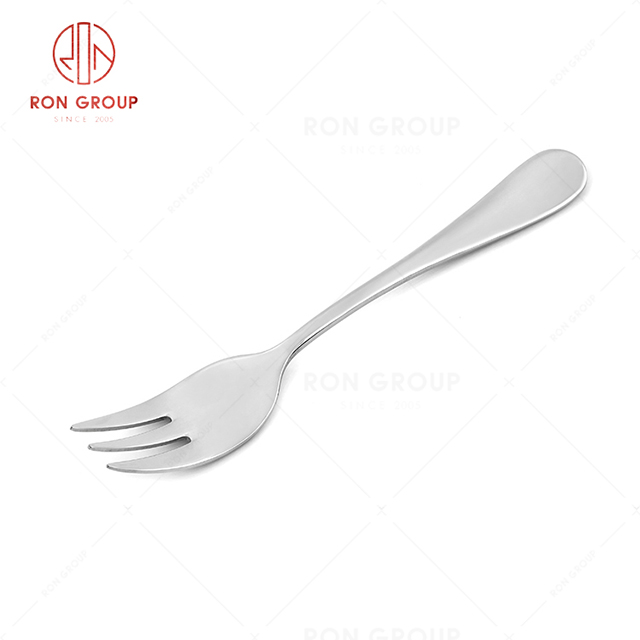 RN0050E01929 Wholesale High Quality Exquisite  Silver Stainless Steel Fork