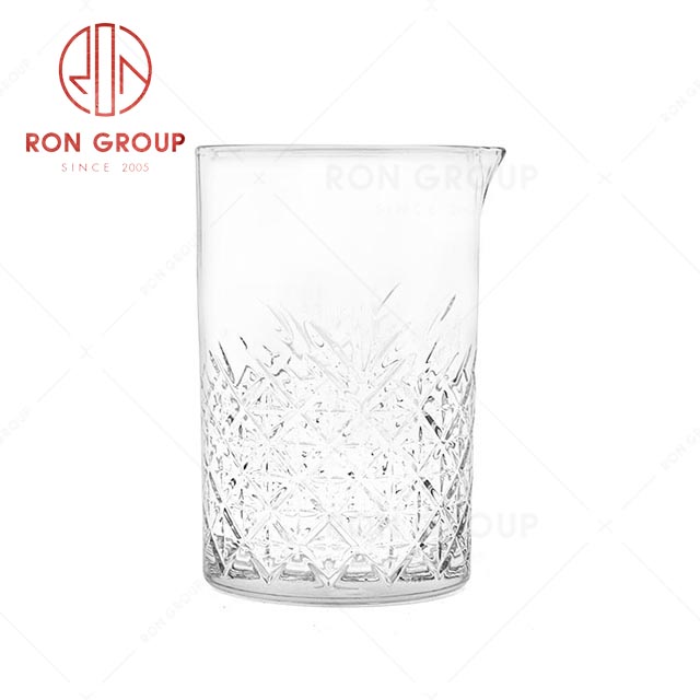 RN0046G00986 Hot Selling Simple Design Glass Material Wine Glasses