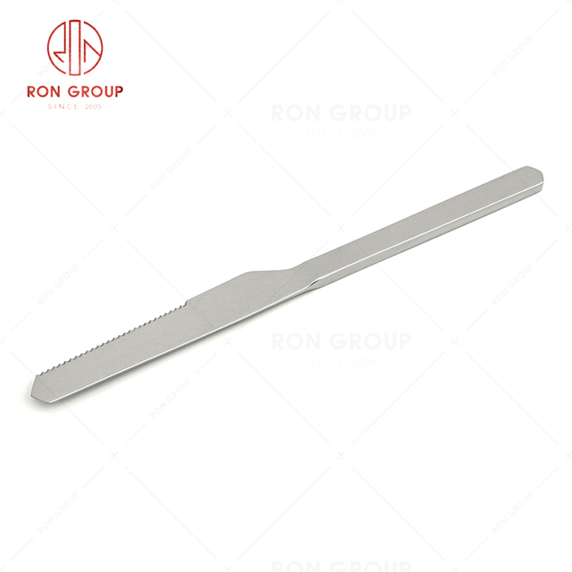 RN0178E00417 Hot Sale High Quality Silver Stainless Steel Cutlery Arthur  Series--Steak Knife