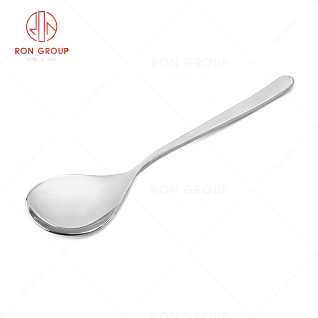 RN0050E01741 Hot Sale High Quality Sturdy and Durable Stainless Steel Big Long Spoon