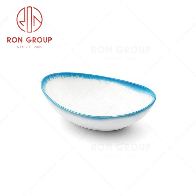 RN0660P00459  Wholesale High Quality Classic Ceramic Ingot Shape Bowl