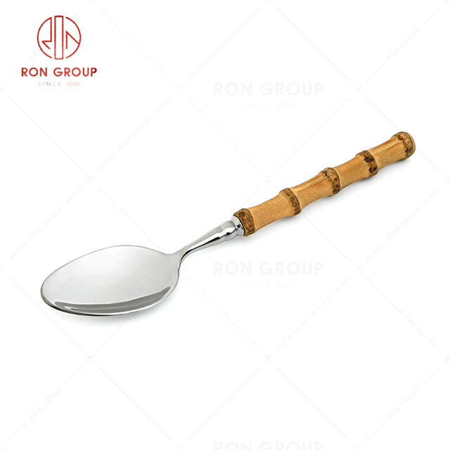 RN0178E00256 Hot Sale High Quality Stainless Steel Cutlery Sakura Series -- Table Spoon