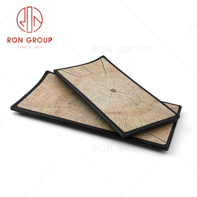 RN0039M00143-144  Wholesale High Quality Durable Melamine Rectangular Plate