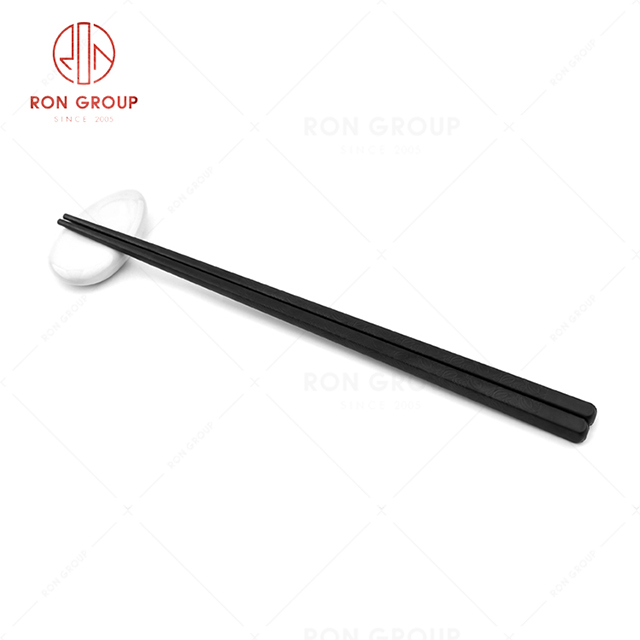 RN0573S00024 Hot Sale Classic Asian Style Fine Durable Alloy Chopsticks