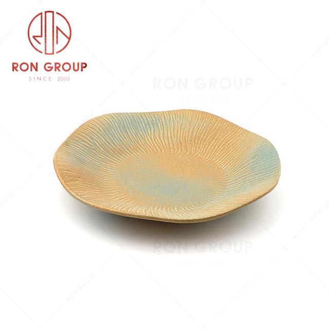 RN0020P00390-92  Wholesale Unique Design Abnormal Porcelain Plate