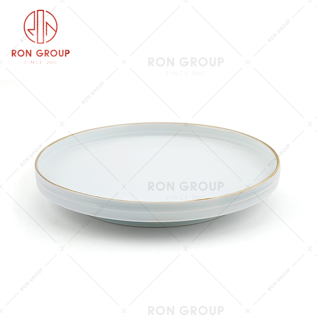 simple style triangle pizza plate customized dinner plates for restaurants dinnerware