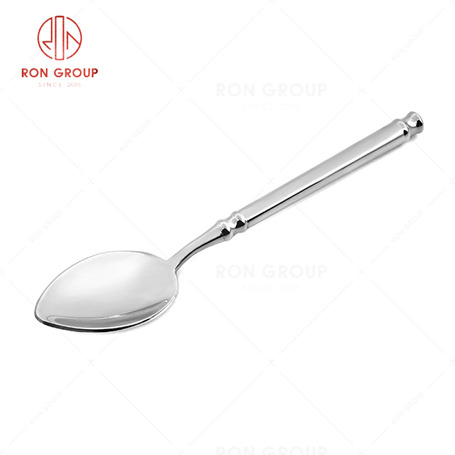 RN0050E01789 Wholesale High Quality Fine and Durable Silver Stainless Steel Dessert  Spoon