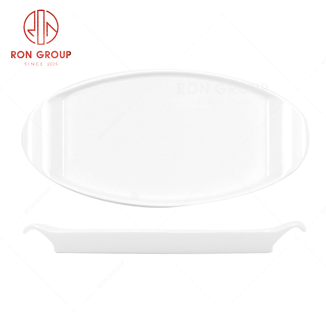 RN0037P06160 Hot Sale High Quality  Bone China Towel Plate