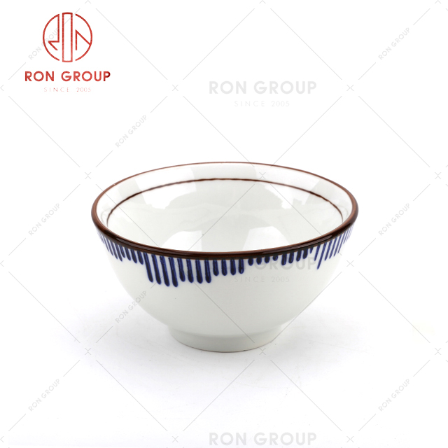 Best price unique oval shape hot sale ceramic dinner bowl for restaurant