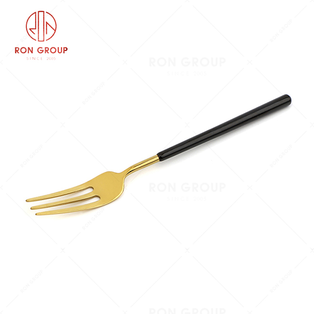 RN0178E00199 Hot Sale High Quality Exquisite Stainless Steel Cutlery Maya Series --  Three-toothed Fork