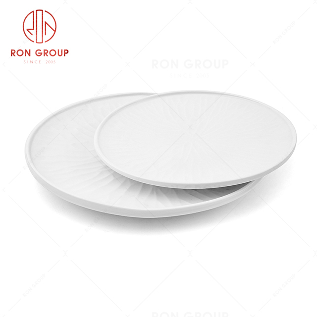 Ron Group ceramic dining white plates Tableware Collection 