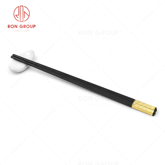 RN0573S00274 Hot Sale Unique Design  Solid Durable  Alloy Chopsticks