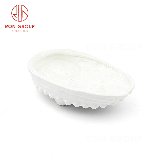 RN0660P00047  Hot Selling Unique Design Snow Crystal Series Shell Bowl