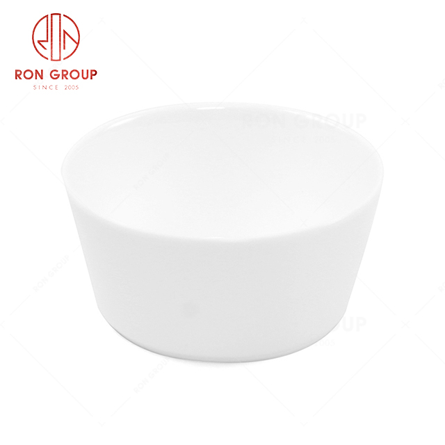 RN0037P06175 Hot Selling High Quality Classic Pure White Porcelain Bowl