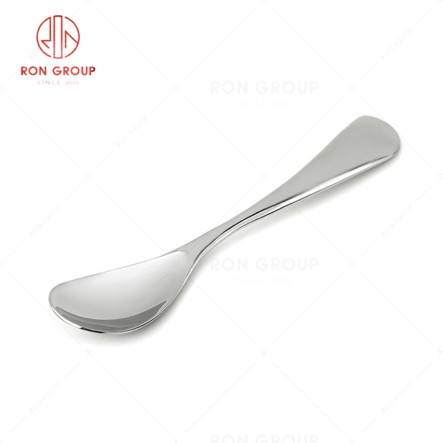 RN0178E00459 Hot Sale Unique Design Silver Kids Stainless Steel Cutlery--Tea Spoon