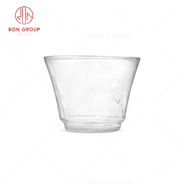 N0056G00572 Wholeslae Simple and Elegant Glass Tea Cup