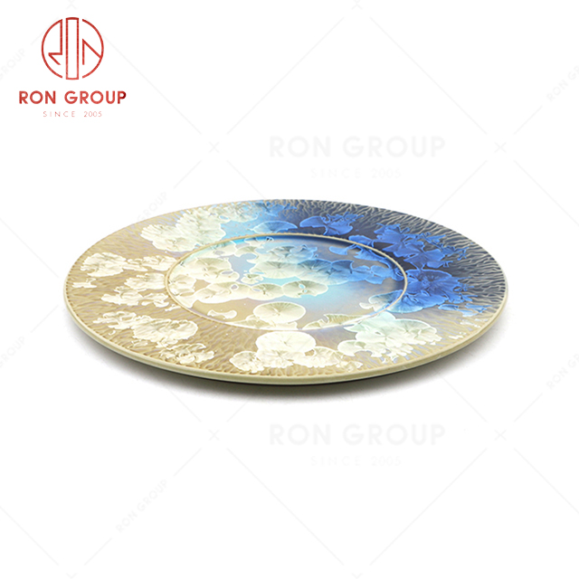 RN0660P00814-15  Hot Selling Unique Design Exquisite Ceramic Round Plate