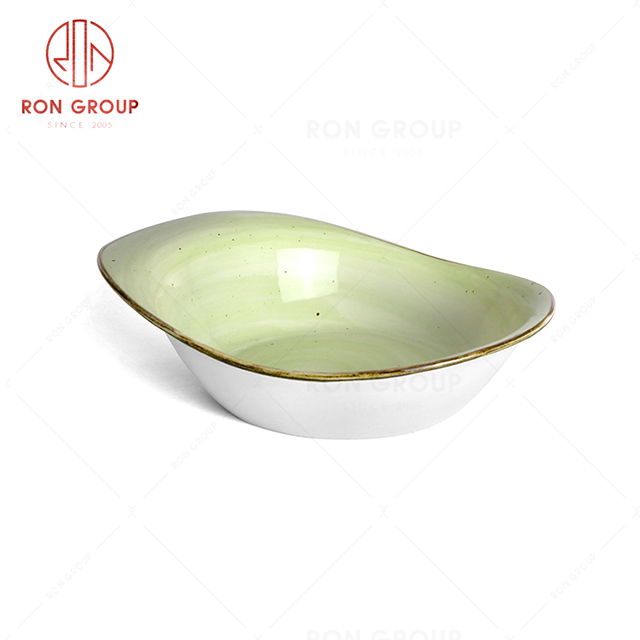 RonGroup New Color Chip Proof  Collection Apple Green - Salad Bowl 