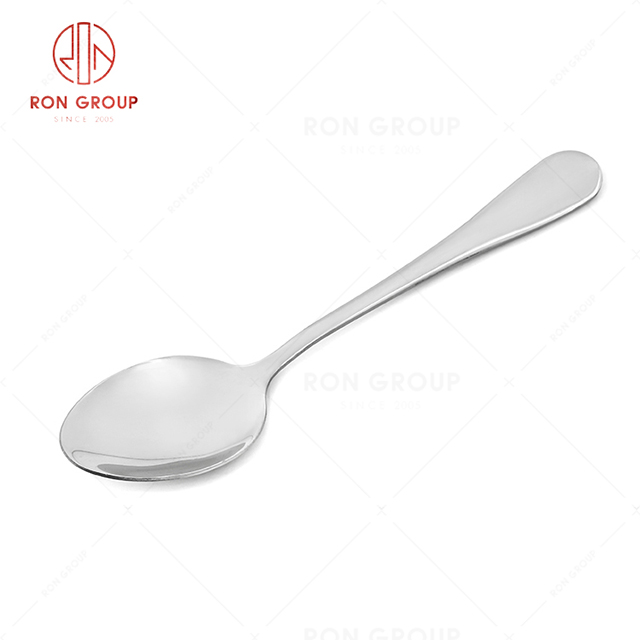 RN0050E01885 Hot Selling  High Quality Durable Silver Stainless Steel Spoon