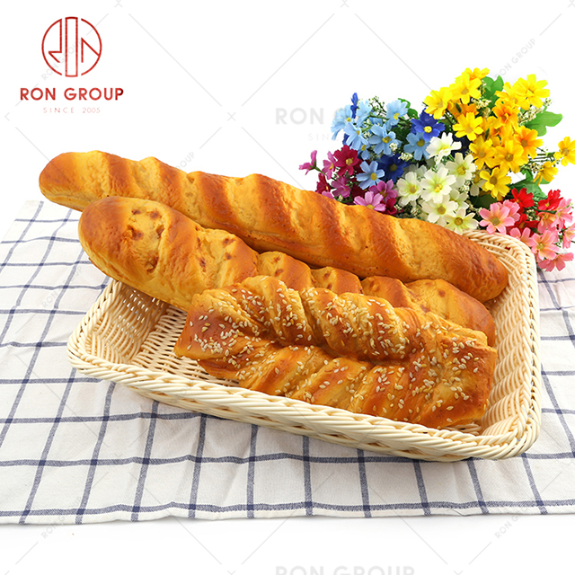 Light colored woven wood chip storage basket bread basket fruit and vegetable basket creative rattan basket storage basket