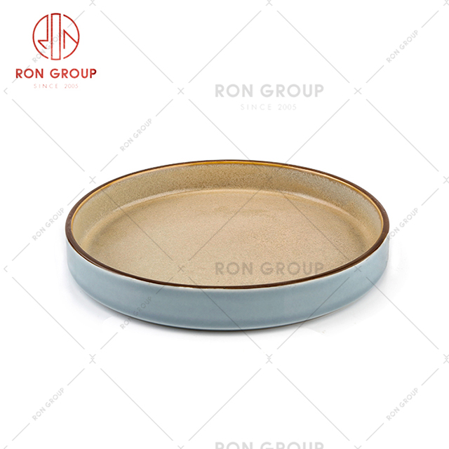 Low price round charger plates hot selling dinner plates for restaurant