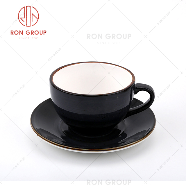 cafe hotel restaurant bulk supplies luxury ceramic tableware espresso coffee cup and sauce