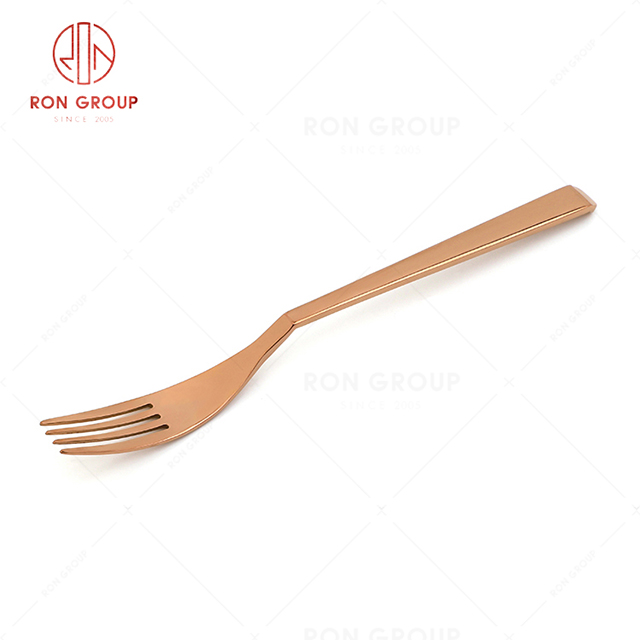 RN0178E00235 Wholesale High Quality Stainless Steel Cutlery Moroccan Series -- Dessert Fork