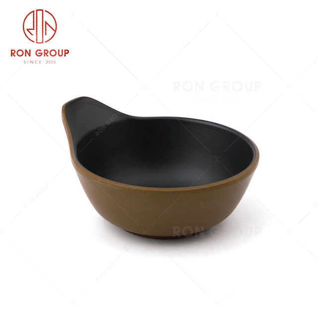 RN0011M02202 Hot Selling Unique Design Durable Melamine Bowl