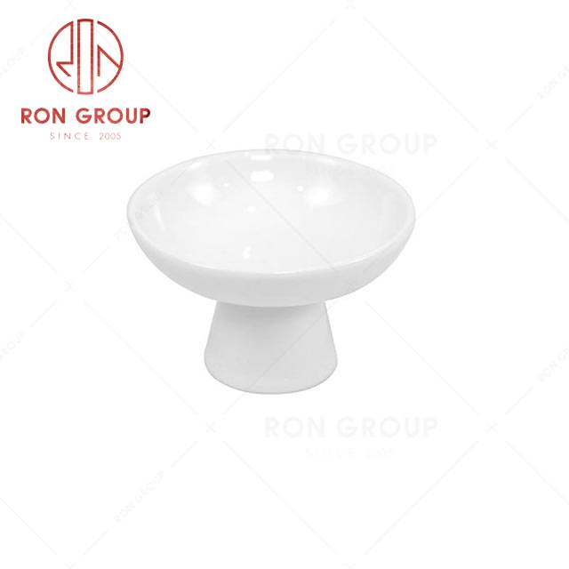 RN0037P06501 Hot Selling Unique Design Premium White Ceramic Bowl