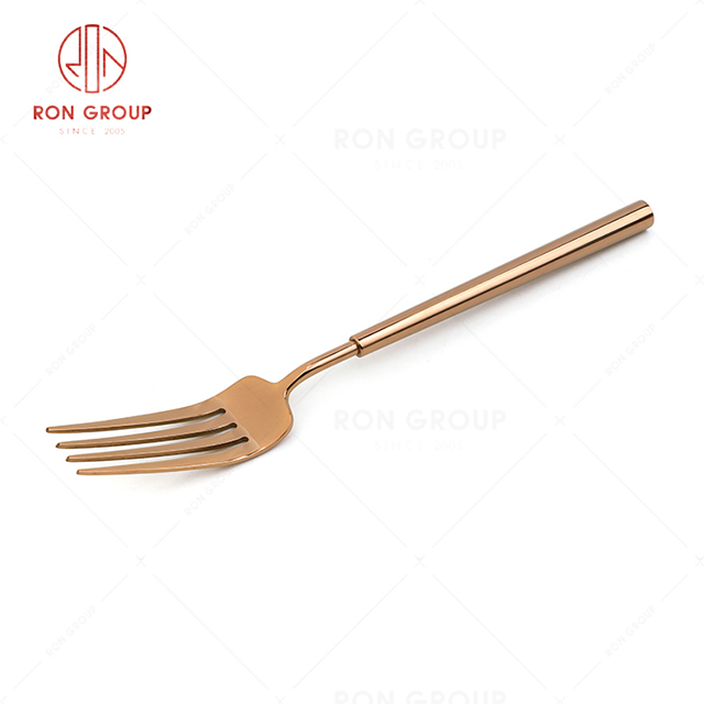 RN0178E00073 Hot Selling High Quality  Rose Gold Stainless Steel Cutlery Barton Series-- Steak Knife