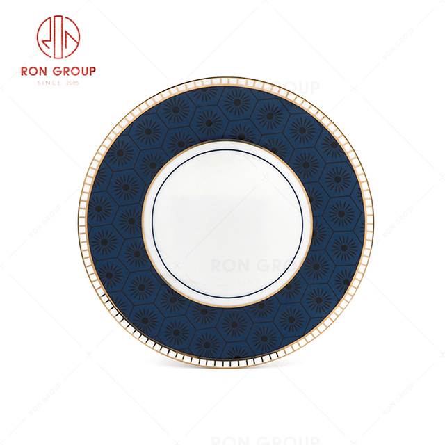 RN0203P00123 Hot Selling High Quality Bone China Round Plate