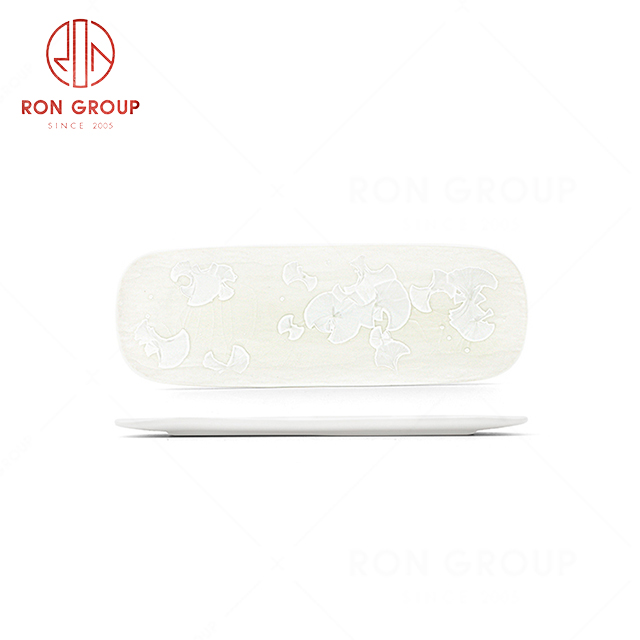 RN0660P00052 Wholesale Classic Style Snow Crystal  Series   Towel Plate