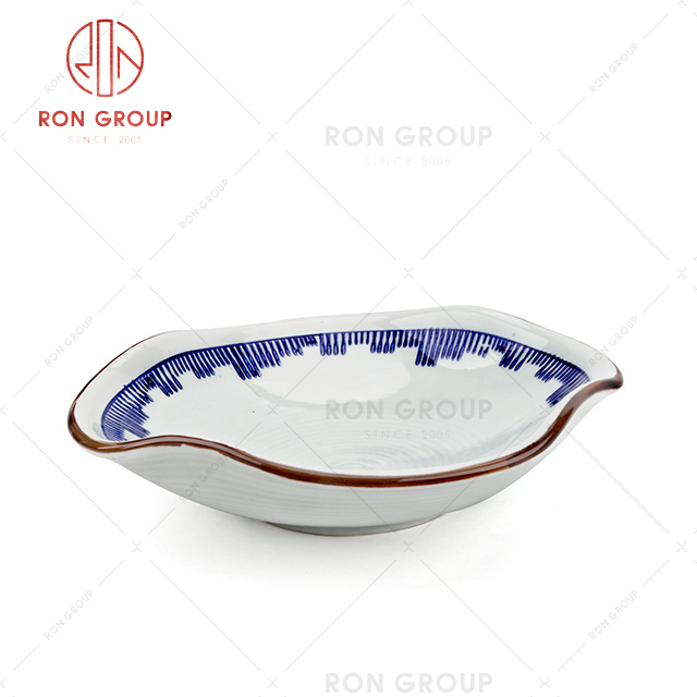 Art design restauran tableware preferably hotel dishes snacks plate