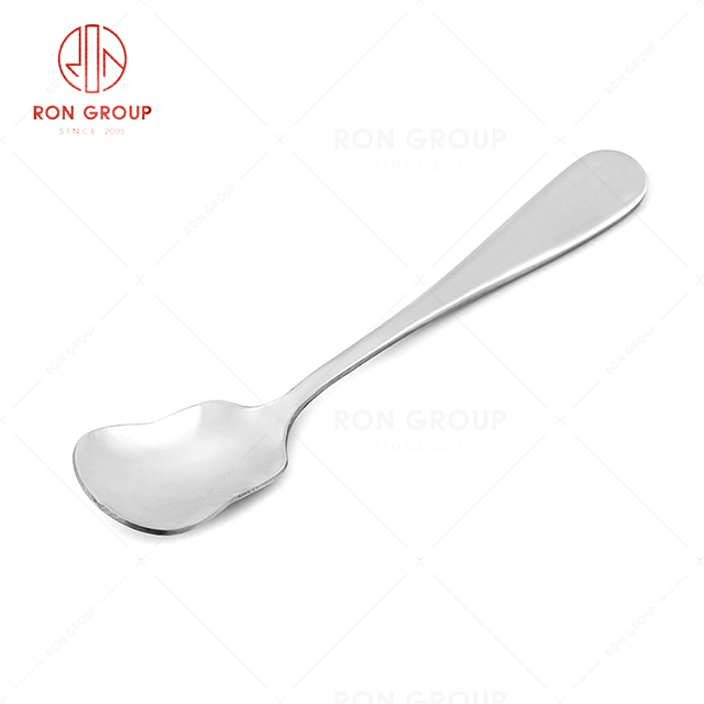 RN0050E01908 Wholesale High Quality Durable Silver Stainless Steel Ice Tea Spoon