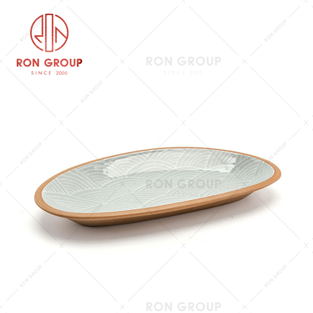 Professional ceramic manufacturer round hot plate round ceramic baking dish