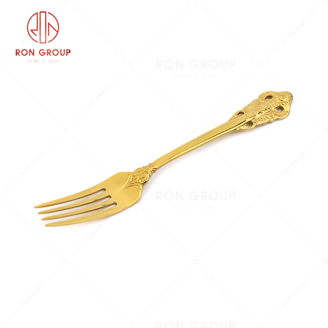 RN0068E00318 Hot Sale Unique Exquisite and Sturdy Stainless Steel Table Fork