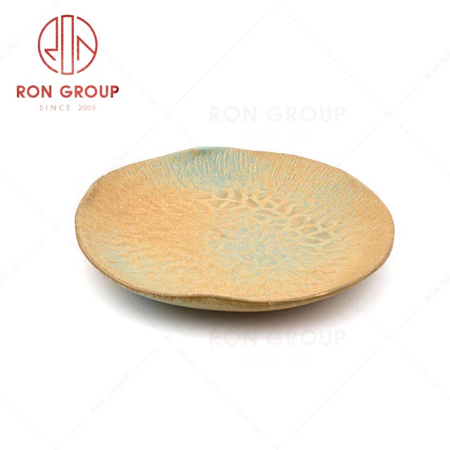 RN0020P00400-02 Wholesale Unique Design Exquisite  Ceramic Round Plate