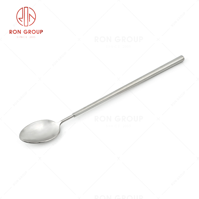 RN0178E00021 Hot Selling High Quality  Stainless Steel Cutlery Barton Series -- Ice Tea Spoon