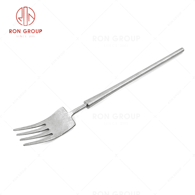 RN0050E01813  Hot Sale High Quality Exquisite Durable Silver Stainless Steel  Dessert Fork