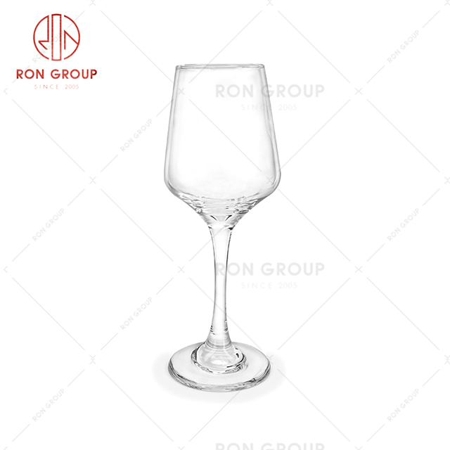 Luxury hotel elegant style tableware restaurant drink ware champagne wine glass goblet