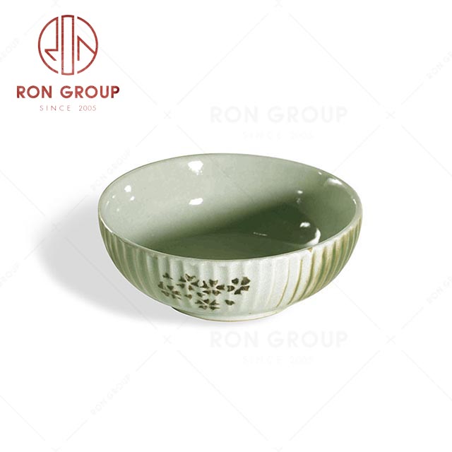 RN0039P02643  Hot Sale High Quality Exquisite Porcelain Shallow Bowl