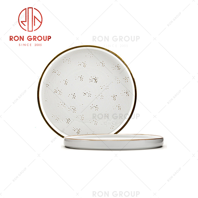 Restaurant porcelain plates dinner plate sets fine dining porcelain tableware