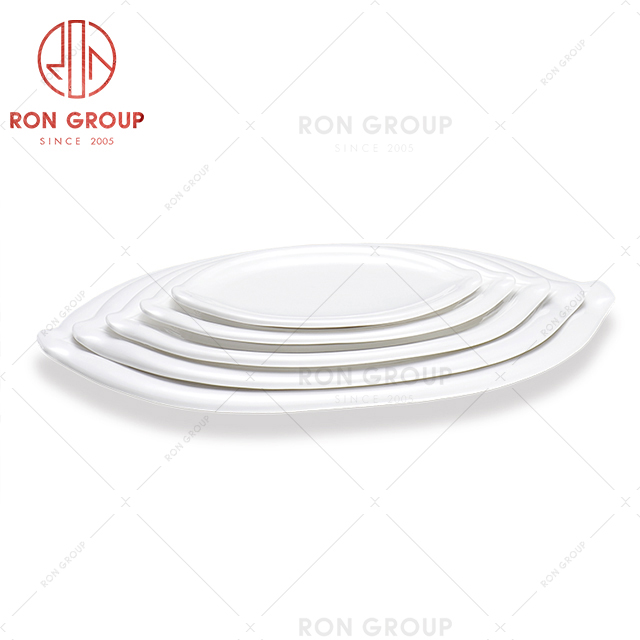 White porcelain plate hot selling restaurant plates ceramic dinner