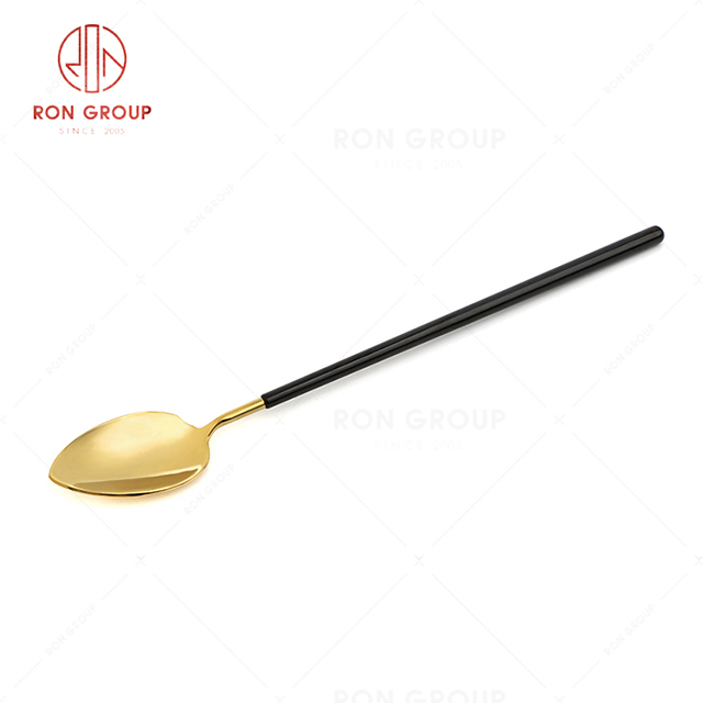 RN0178E00201 Hot Sale High Quality Exquisite Stainless Steel Cutlery Maya Series --  Ice Tea Spoon